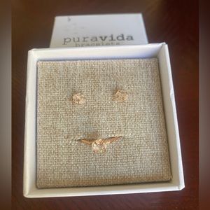 Pura Vida Earring and Ring set